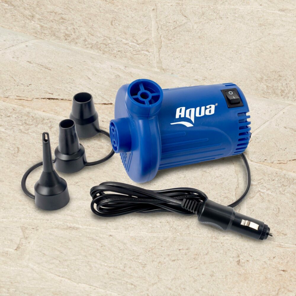 Aqua Leisure Aqx20389 12vdc Portable Air Pump W 3 Tips