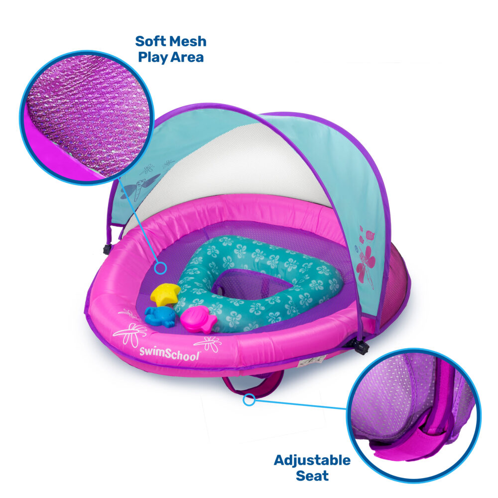 Grow-with-Me BabyBoat with Canopy - Aqua-Leisure