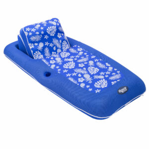 Supreme Convertible Lounge in Hibiscus Pineapple/Royal Blue color