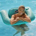 3-in-1 Pool Chair Float Mosaic Green
