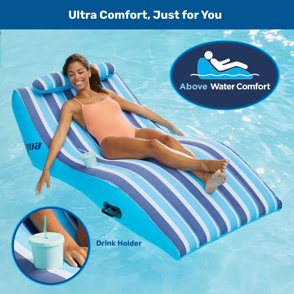 Heavy Duty Pool Float, Aqua Comfort Lounge