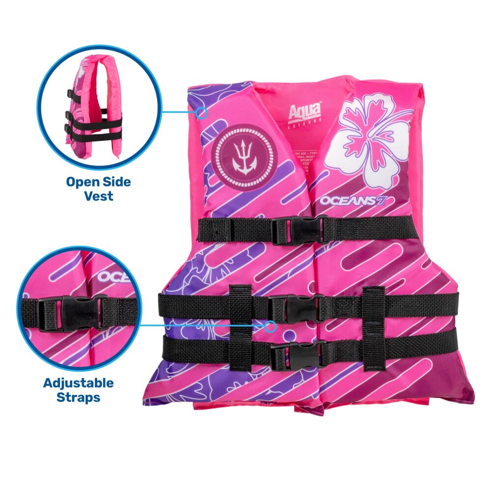 Marine Life Jacket Children Kids Lifesaving Life Jacket Buoyancy Aid  Flotation Device Boating Surfing Work Vest Clothing Swimming Life Jackets  Safety Survival Suit Outdoor Water Sport Swimming Drifting Fishing Fishing  Vest