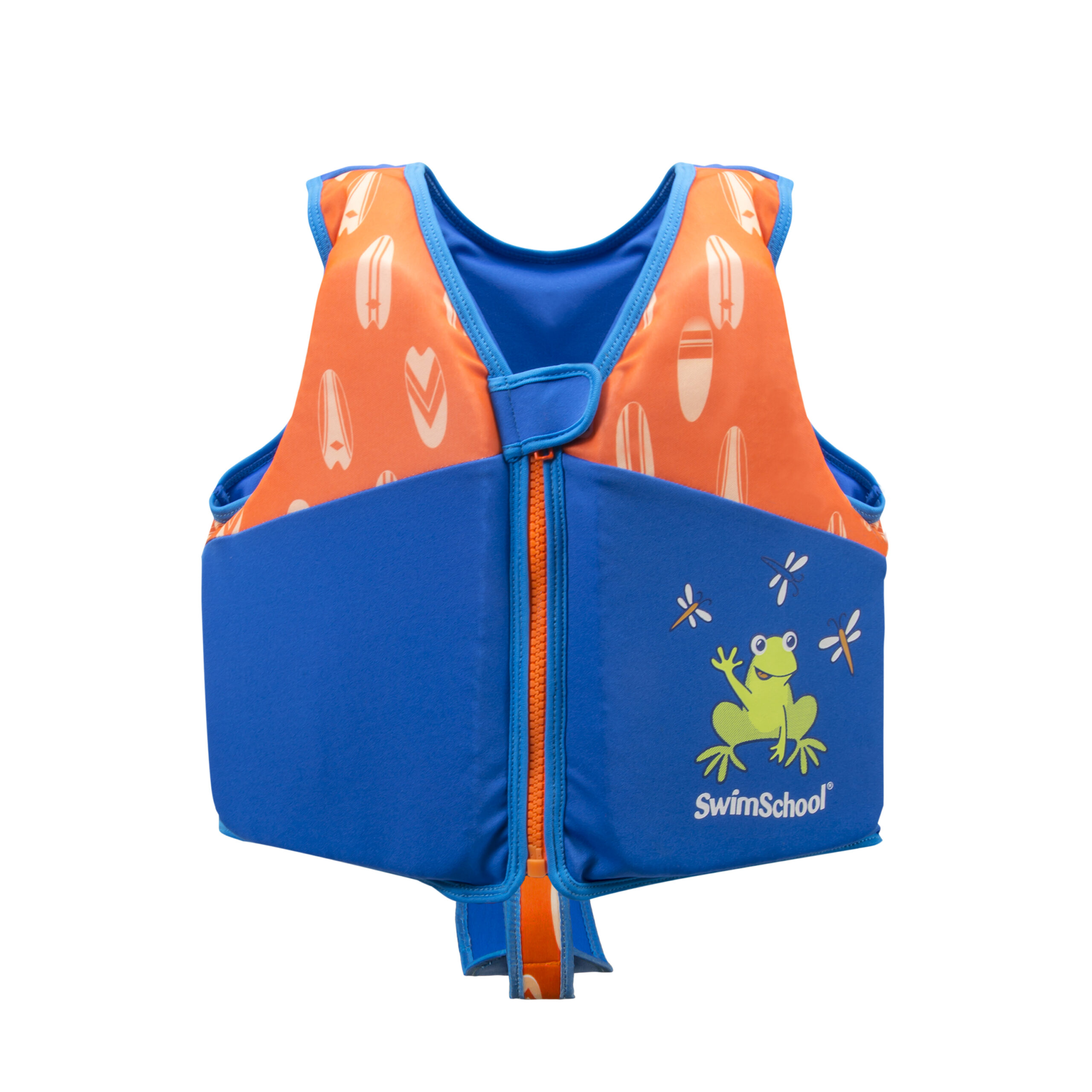 Swim trainer vest in blue