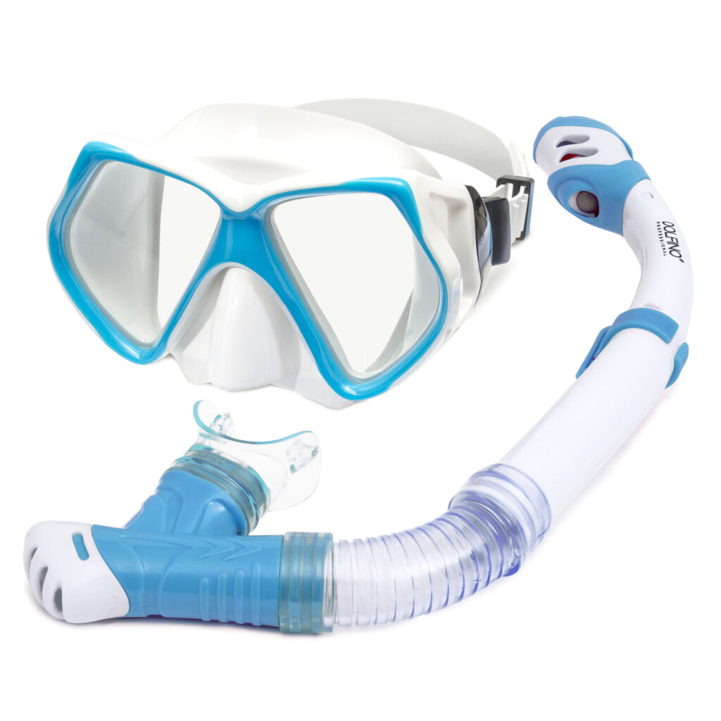 Gemini Pro Dive Set in white and blue