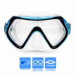 Ion blue mask with features