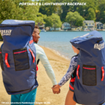 adventure paddle board back pack lifestyle