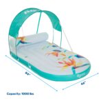 AQL21513BOPZ - Paradise Oversized Lounge with Removable Canopy