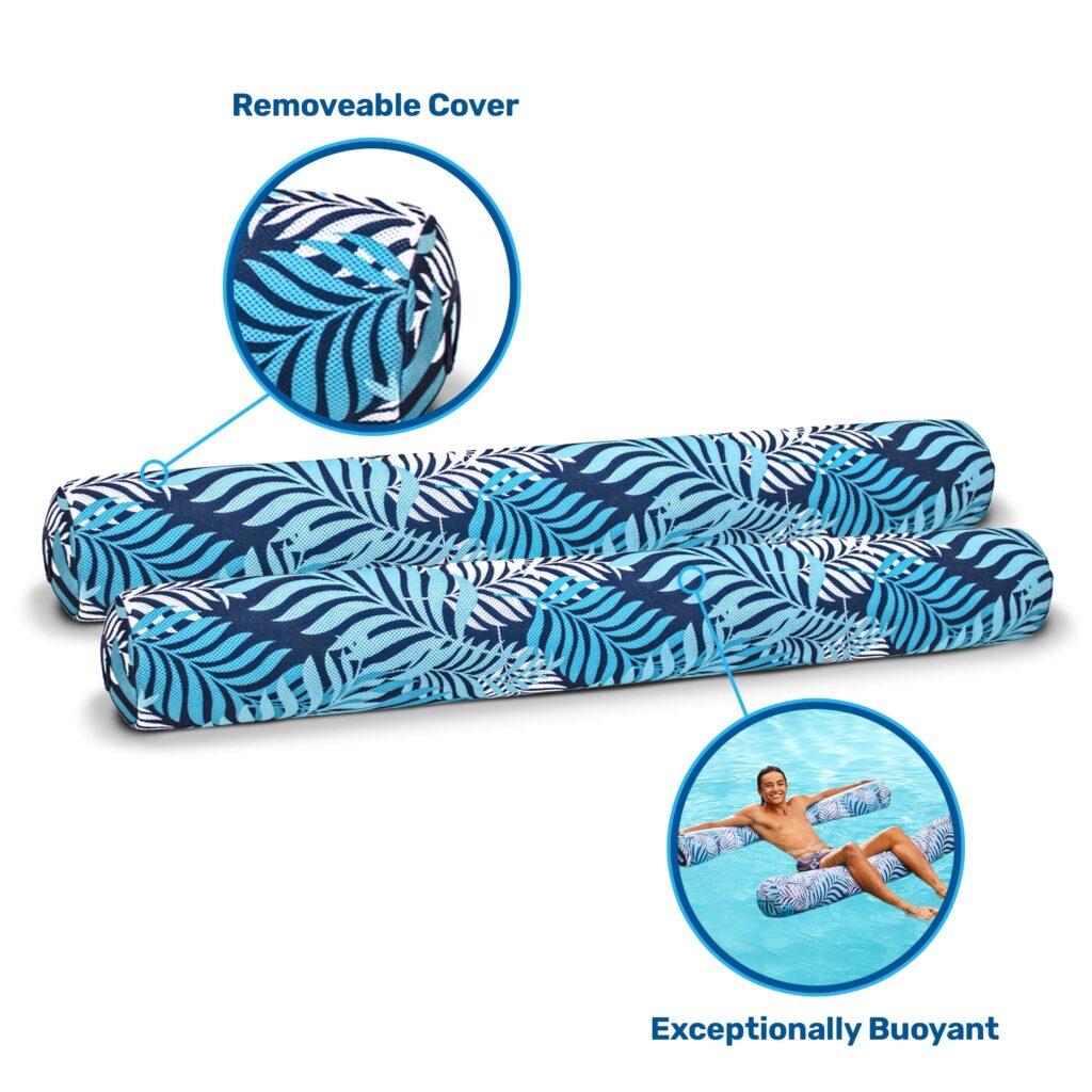 Oversized Inflatable Pool Noodle Floats For Adults - 2 Pack